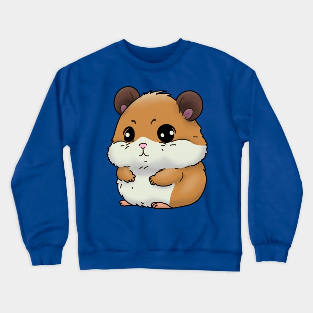 Hamster Crewneck Sweatshirt by 752 Designs